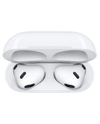 Bežične slušalice Apple - AirPods 3, Lightning Case, TWS, bijele - 4