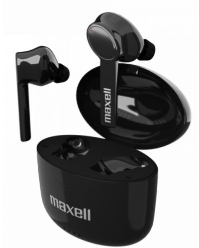 Bežične slušalice s mikrofonom Maxell - B13, TWS, crne - 1