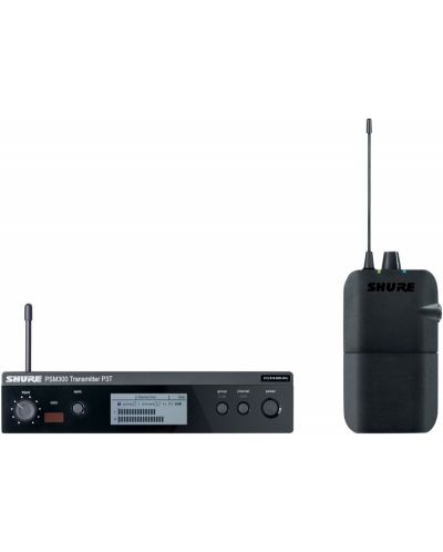Bežični mikrofonski sustav Shure - P3TER112GR/L19, crni - 2