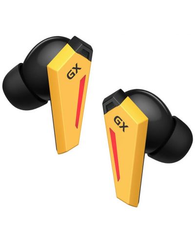 Bežične slušalice Edifier - GX07, TWS, ANC, žuto/crne - 5