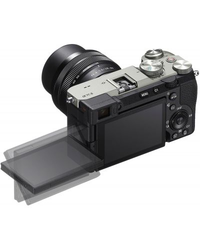 Fotoaparat bez zrcala Sony - A7C II, FE 28-60mm, f/4-5.6, Silver - 4