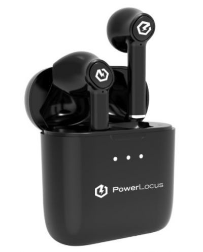 Bežične slušalice PowerLocus - PLX, TWS, crne - 1