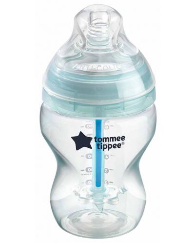 Bočica za bebe Tommee Tippee Closer to Nature - Anti-Colic, 260 ml, s dudom 1 kap - 1