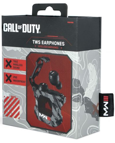 Bežične slušalice OTL Technologies - Call of Duty MWIII, TWS, Black Camo - 9