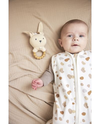 Vreća za spavanje za bebe Meyco Baby - Tog 0.3, 60 cm, Dotts - 6