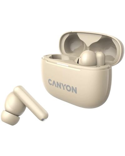 Bežične slušalice Canyon - CNS-TWS10, ANC, bež - 4
