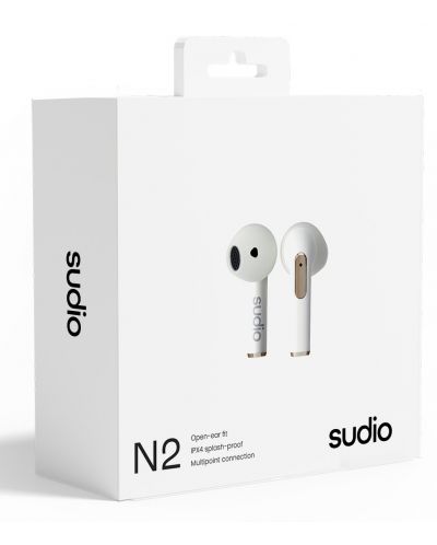 Bežične slušalice Sudio - N2, TWS, bijele - 5