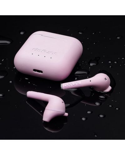 Bežične slušalice Defunc - TRUE GO Slim, TWS, ružičaste - 5