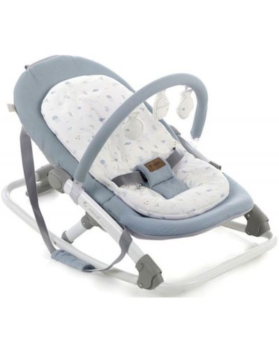 Ležaljka za bebe Jane - Fold, Lazuli Blue - 1