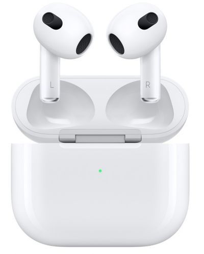 Bežične slušalice Apple - AirPods 3, Lightning Case, TWS, bijele - 2