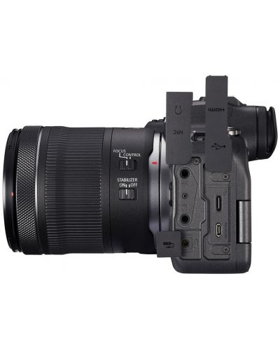 Fotoaparat bez zrcala Canon - EOS R6, RF 24-105mm, f/4-7.1 IS STM, crni - 5