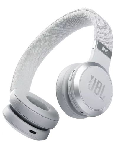 Bežične slušalice s mikrofonom JBL - Live 460NC, ANC, bijele - 1
