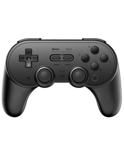 Bežični kontroler 8BitDo - Pro 2, Hall Effect Edition, Black (Nintendo Switch/PC) - 1