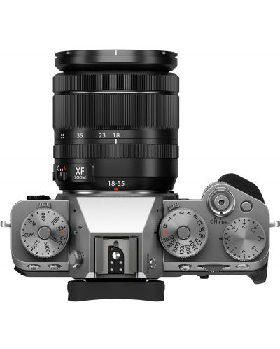 Kamera bez ogledala Fujifilm - X-T5, 18-55mm, Silver - 3