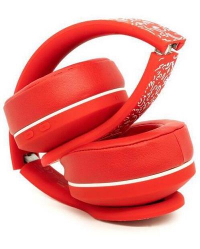 Bežične slušalice s mikrofonom Hama - HaHaHa FEEL, crvene - 2