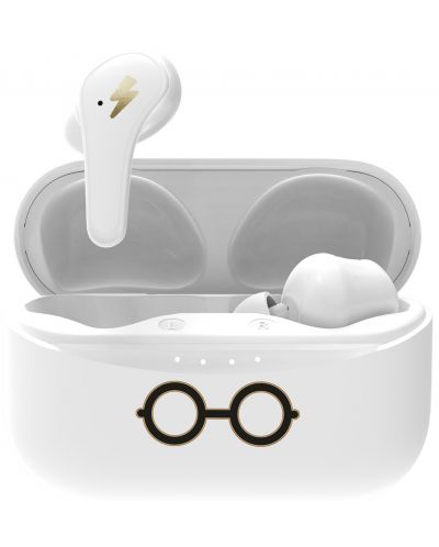 Bežične slušalice OTL Technologies - Harry Potter Glasses, TWS, bijele - 1
