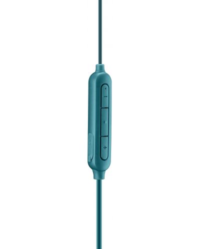 Bežične slušalice s mikrofonom Cellularline - Savage, zelene - 4