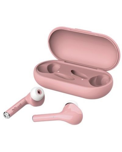 Bežične slušalice Trust - Nika Touch, TWS, ružičaste - 2