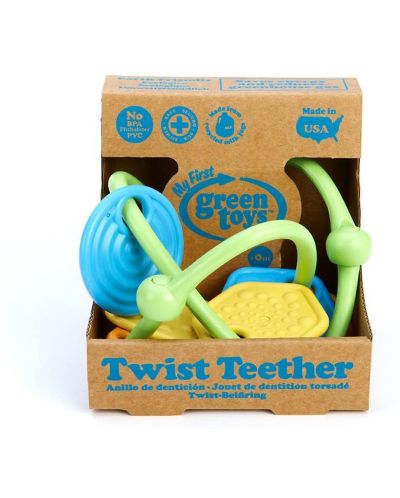 Zvečka za bebe Green Toys - Twist Teether - 2