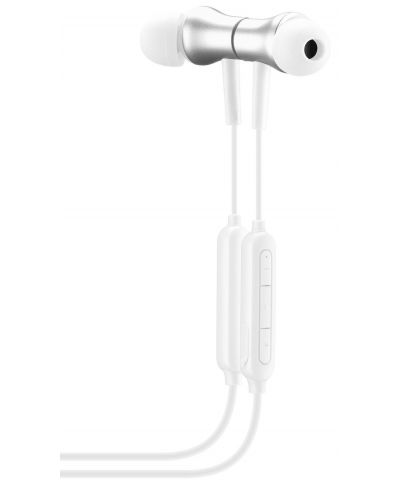 Bežične slušalice s mikrofonom Cellularline - Savage, bijele - 2