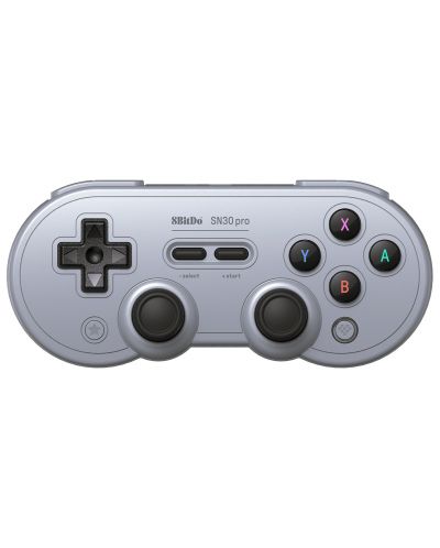 Bežični kontroler 8BitDo - SN30 Pro, Hall Effect Edition, Grey (Nintendo Switch/PC) - 1