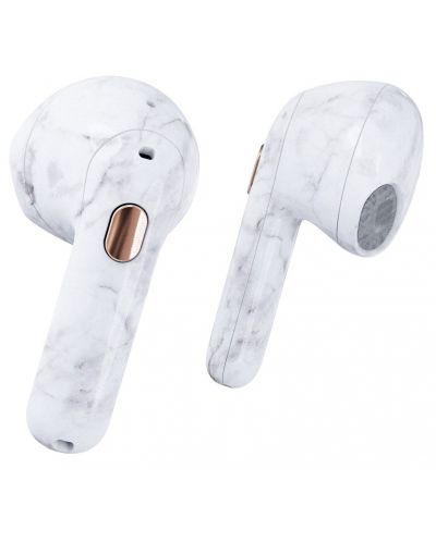 Bežične slušalice Happy Plugs - Hope, TWS, White Marble - 4