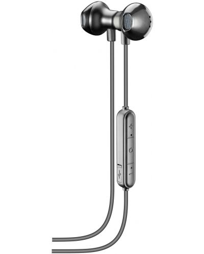Bežične slušalice s mikrofonom AQL - Cliff, crne - 2