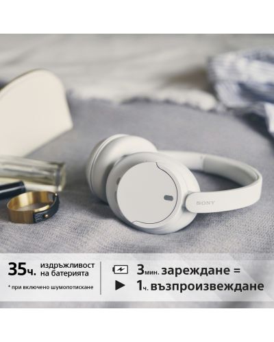 Bežične slušalice Sony - WH-CH720, ANC, bijele - 6