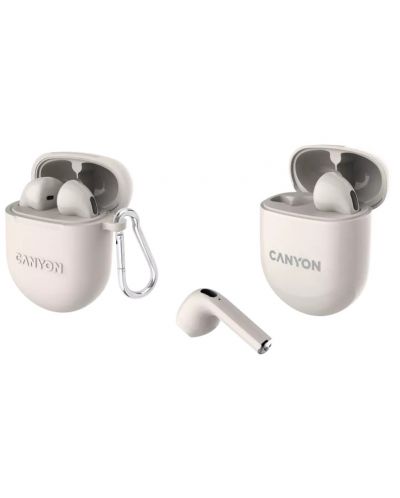 Bežične slušalice Canyon - TWS-6, bež - 3
