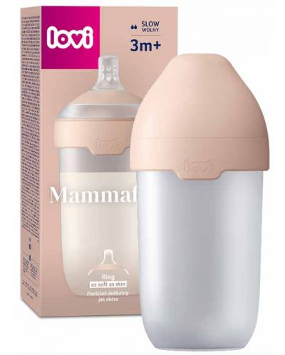 Bočica za bebe Lovi - Mammafeel, 3 m+, 250 ml - 1