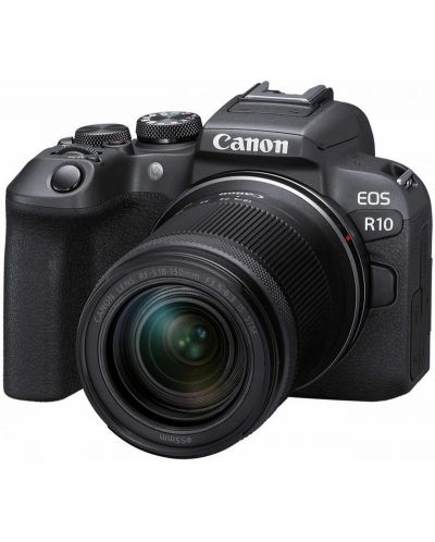 Fotoaparat bez zrcala Canon - EOS R10, RF-S 18-150, IS STM, Black - 1