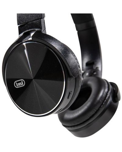 Bežične slušalice s mikrofonom Trevi - DJ 12E50 BT, crne - 4