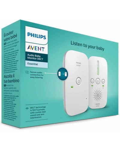Baby monitor Philips Avent - Dect SCD502/26 - 6