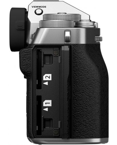 Kamera bez ogledala Fujifilm - X-T5, 18-55mm, Silver - 4