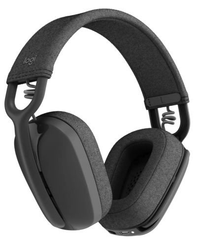 Bežične slušalice s mikrofonom Logitech - Zone Vibe 100, crne/sive - 2