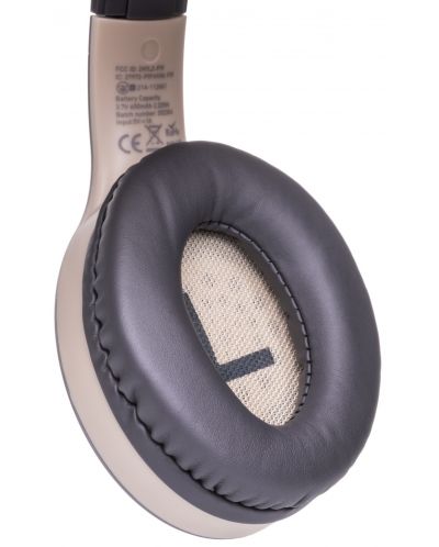Bežične slušalice s mikrofonom PowerLocus - P19, sivo/bijele - 2