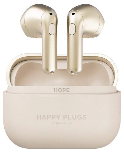 Bežične slušalice Happy Plugs - Hope, TWS, zlatne - 1