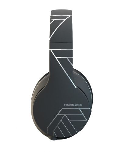 Bežične slušalice PowerLocus - P6, crne/srebrnaste - 3