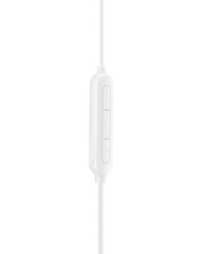 Bežične slušalice s mikrofonom Cellularline - Savage, bijele - 4
