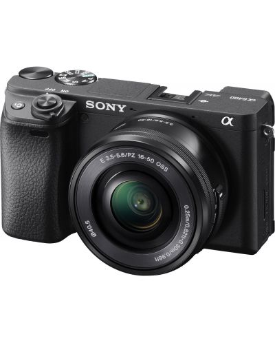 Fotoaparat bez zrcala Sony - A6400, E PZ 16-50mm OSS, Black - 3
