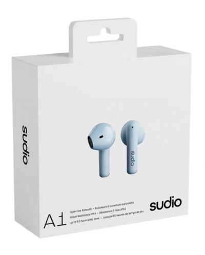 Bežične slušalice Sudio - A1, TWS, plave - 4