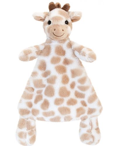 Igračka za bebu Keel Toys - Žirafa za maženje, 25 cm, smeđa - 1