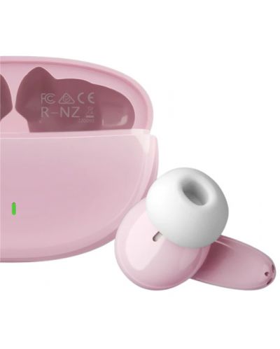 Bežične slušalice ProMate - Lush Acoustic, TWS, ružičaste/bijele - 2