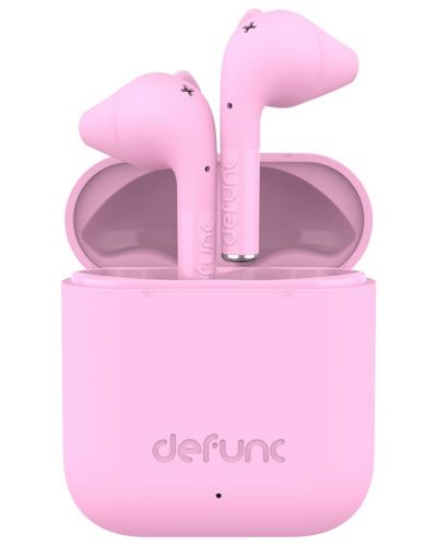 Bežične slušalice Defunc - TRUE GO Slim, TWS, ružičaste - 3