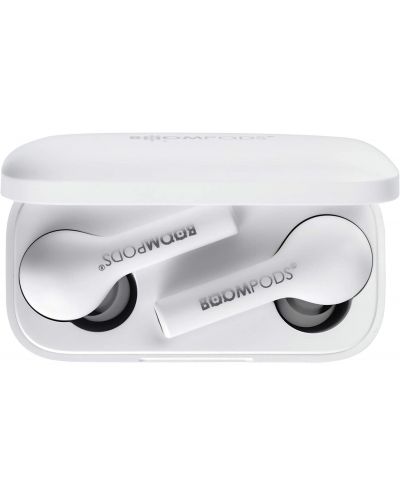 Bežične slušalice Boompods - Bassline, TWS, bijele  - 1