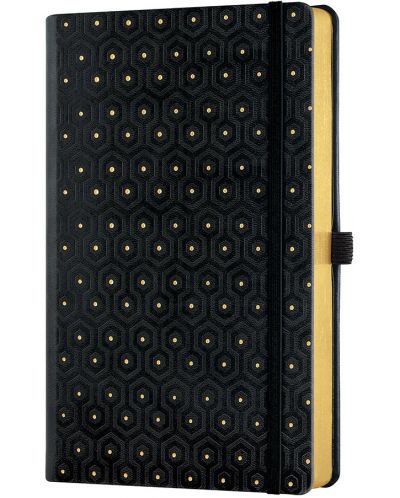 Bilježnica Castelli Copper & Gold - Honeycomb Gold, 13 x 21 cm, s linijama - 2