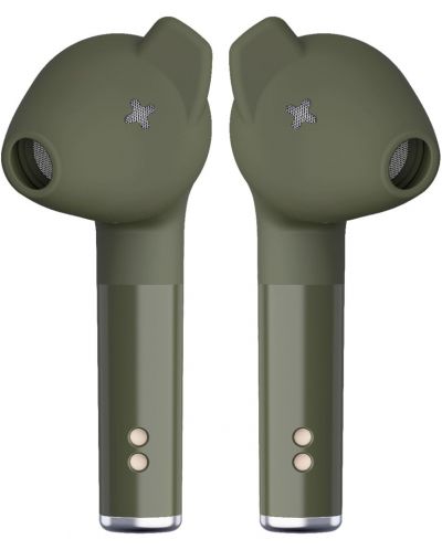 Bežične slušalice Defunc - TRUE PLUS, TWS, zelene - 1