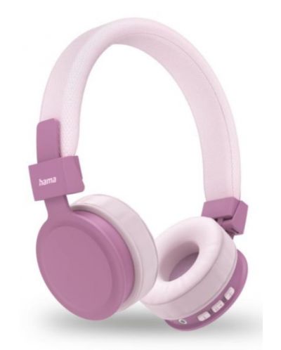 Bežične slušalice s mikrofonom Hama - Freedom Lit II, ružičaste - 2