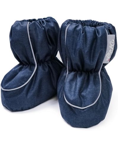 Zimske čizme za bebe DoRechi - 15 cm, 6-18 mjeseci, tamnoplave - 1