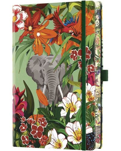 Bilježnica Castelli Eden - Elephant, 13 x 21 cm, bijeli listovi - 2